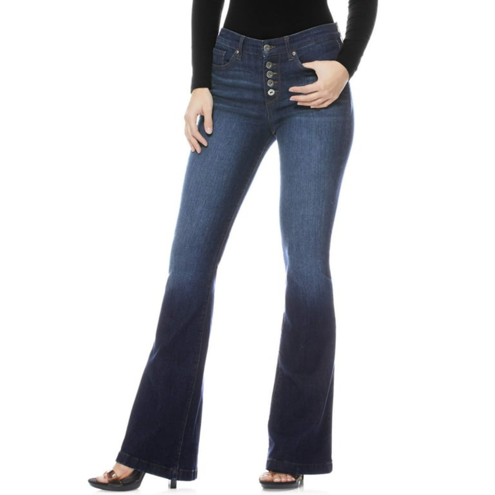 Sofia Vergara High Rise Flare Jeans. Size 12 Long